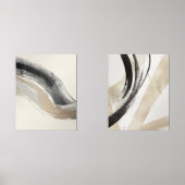 Harmonie Duo - Abstrakte Tintenpatrone - Wand an W Bilderwand Sets (Vorderseite)