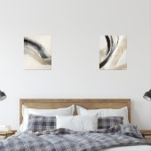 Harmonie Duo - Abstrakte Tintenpatrone - Wand an W Bilderwand Sets (Schlafzimmer)