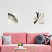 Harmonie Duo - Abstrakte Tintenpatrone - Wand an W Bilderwand Sets (Wohnzimmer)