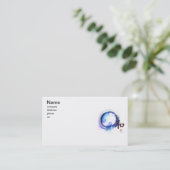 Harmonie gerade aus Reichweite, Enso heraus Visitenkarte (Stehend Vorderseite)