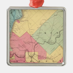 Harmonie, Hickory, Kingsley, Tionesta Gemeinden Ornament Aus Metall