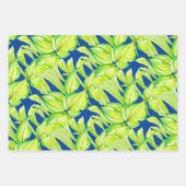 Harmonie im Grünen zum Set von Kartonpapier Geschenkpapier Set (Vorderseite 2)