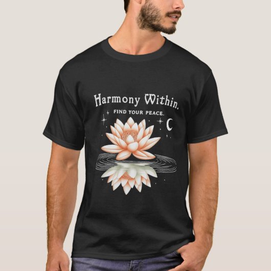 Harmonie im Inneren - Ihren Frieden finden T-Shirt (Vorderseite)