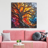 Harmonie im Niedergang Leinwanddruck (Insitu (Wohnzimmer))