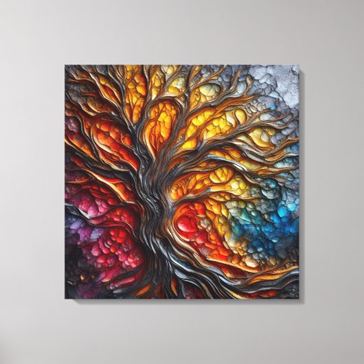 Harmonie im Niedergang Leinwanddruck (Vorderseite)