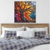 Harmonie im Niedergang Leinwanddruck (Insitu (Schlafzimmer))