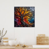 Harmonie im Niedergang Poster (Küche)