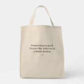 "Harmonie in Bewegung" Jumbo Tote Bag Tragetasche (Rückseite)