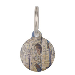 Harmonie in Blau und Gold Claude Monet Haustiermarke