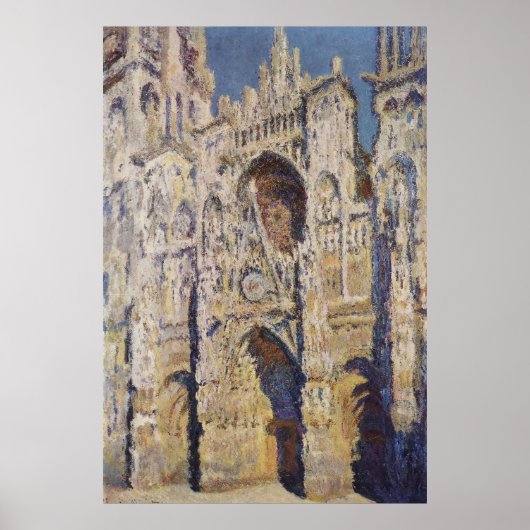 Harmonie in Blau und Gold Claude Monet Poster (Vorne)