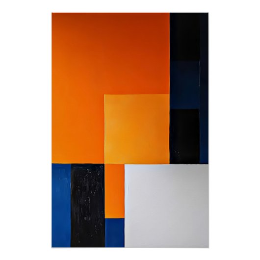 Harmonie in Blöcken Poster (Vorderseite)