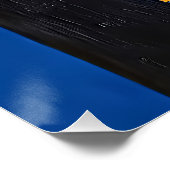 Harmonie in Blöcken Poster (Ecke)