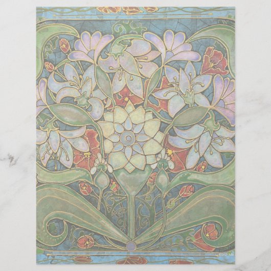 Harmonie in Blüte Briefbogen (Vorderseite)