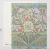 Harmonie in Blüte Briefbogen (Vorne/Hinten)