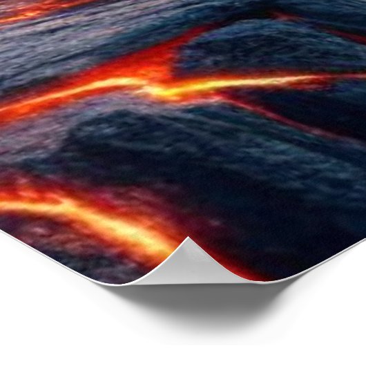 Harmonie in Chaos - Elementarhandshake Poster (Ecke)