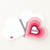 Harmonie in den Herzen: Eine Papercut-Liebe Notizblock (Innenseite)