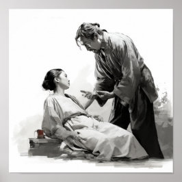 Harmonie in der Liebe: Japanisches Poster