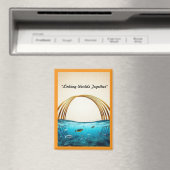 "Harmonie in der Natur" Magnet (In Situ (Geschirrspüler))
