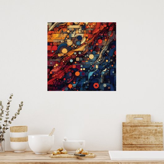 Harmonie in Diversity Poster (Küche)