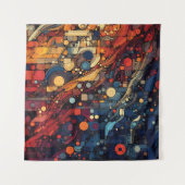 Harmonie in Diversity Wandteppich (Vorderseite)