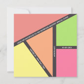 Harmonie in Ernährungsereignissen Einladung (Vorderseite)