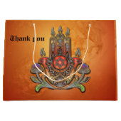 Harmonie in Farbe und Form Große Geschenktüte (Vorderseite)