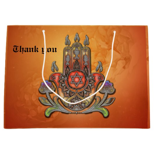 Harmonie in Farbe und Form Große Geschenktüte (Vorderseite)