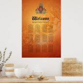 Harmonie in Farbe und Form Poster (Küche)