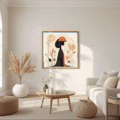 Harmonie in Form – Neutrale abstrakte Komposition Poster