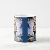 "Harmonie in Gold und Himmel" Kaffeetasse (Mittel)