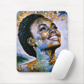 "Harmonie in Gold und Himmel" Mousepad (Mit Mouse)