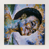 "Harmonie in Gold und Himmel" Puzzle (Horizontal)