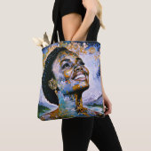 "Harmonie in Gold und Himmel" Tasche (Von Nahem)