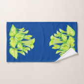 "Harmonie in Grün" auf einem Badetuch-Set Badhandtuch Set (Handtuch)