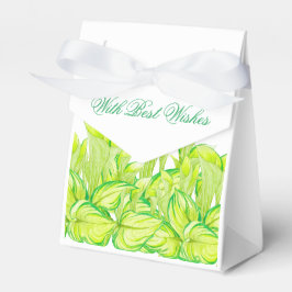 "Harmonie in Grün" auf einem Gefallen Geschenkschachtel