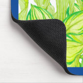 "Harmonie in Grün" auf einem Mauspad (Ecke)