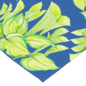 'Harmonie in Grün' auf einem Tischläufer (Ecke)