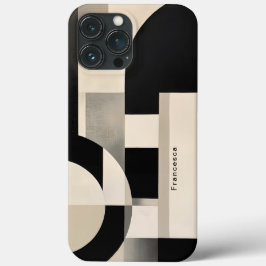 Harmonie in Schattierungen: Abstrakte Zusammensetz Case-Mate iPhone Hülle