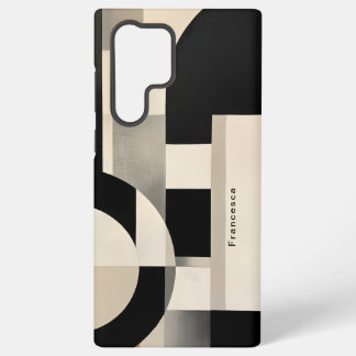 Harmonie in Schattierungen: Abstrakte Zusammensetz Samsung Galaxy Hülle