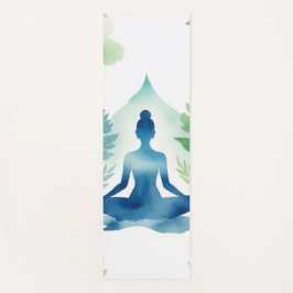 Harmonie innerhalb yogamatte
