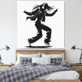 Harmonie Leinwanddruck (Insitu (Schlafzimmer))