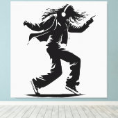 Harmonie Leinwanddruck (Insitu (Holzboden))