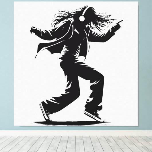 Harmonie Leinwanddruck (Insitu (Holzboden))