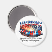 HARMONIE MAGNET (Vorderseite/Rückseite)