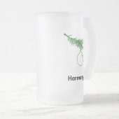 Harmonie Mattglas Bierglas (VorderseiteRechts)