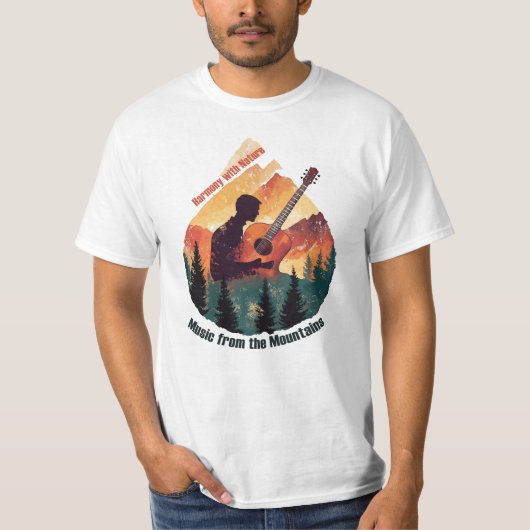 Harmonie mit der Natur T-Shirt (Vorderseite)