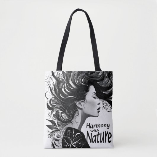 Harmonie mit der Natur Tasche (Vorderseite)
