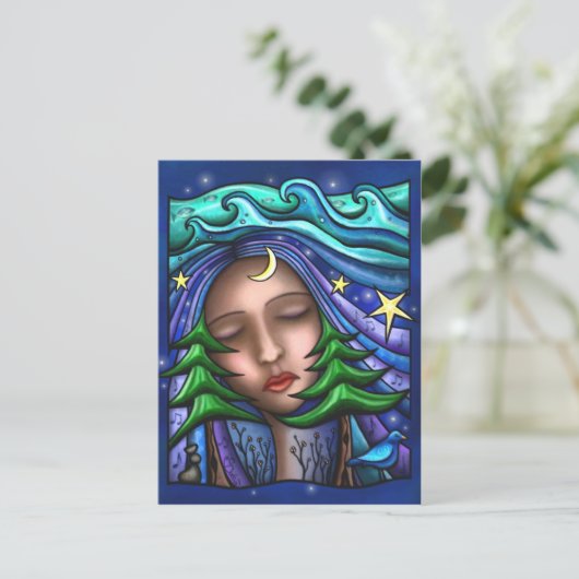 Harmonie Postkarte (Stehend Vorderseite)