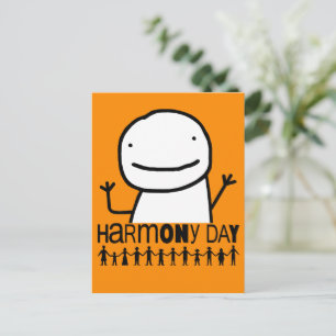 Harmonie-Tag 2026, Australien Postkarte