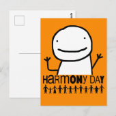 Harmonie-Tag 2026, Australien  Postkarte (Vorne/Hinten)